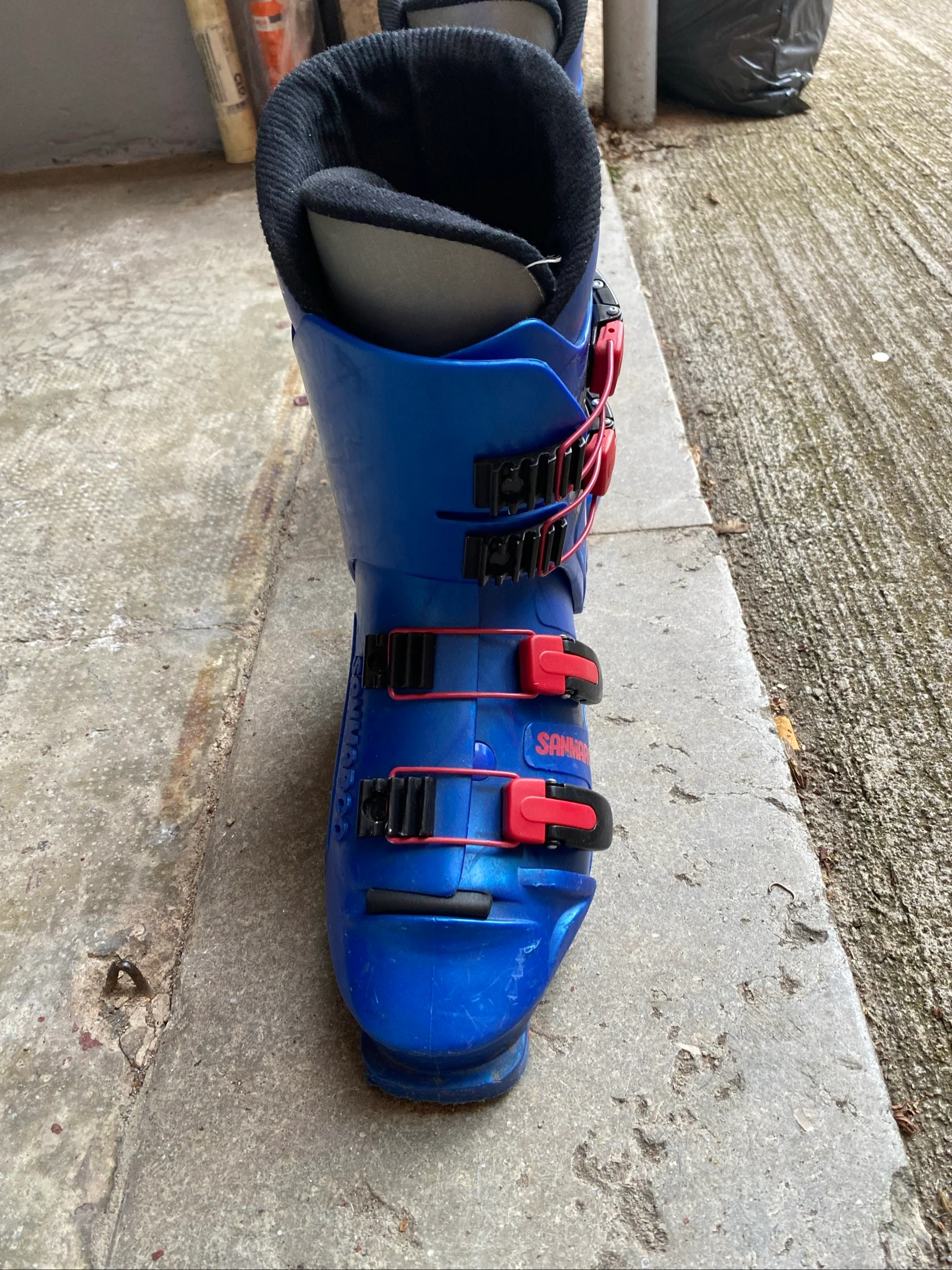 Botas de Esquí Sanmarco CX 333 - Azules/Rojo - Muy Buen Estado – photo 4